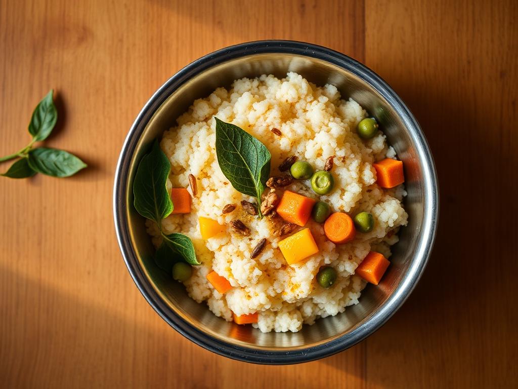 Halal Indian Style Suji Upma (South Indian Breakfast)