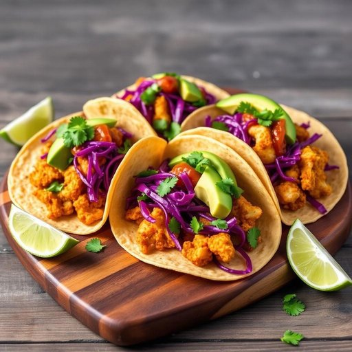 Halal Crispy Cauliflower Taco (Spiced Roasted)