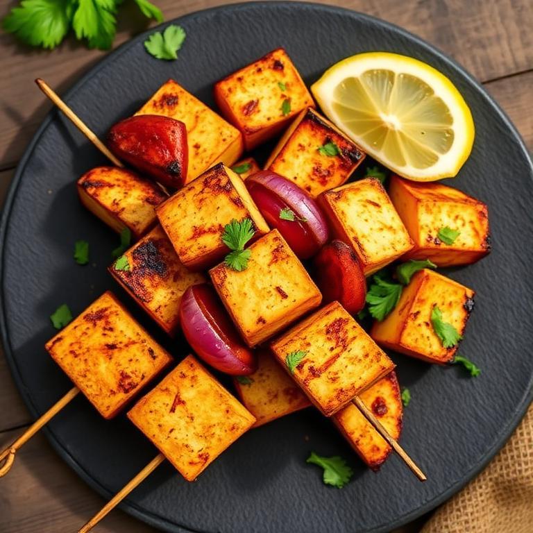 Halal Indian Style Paneer Tikka Masala (Oven Baked)