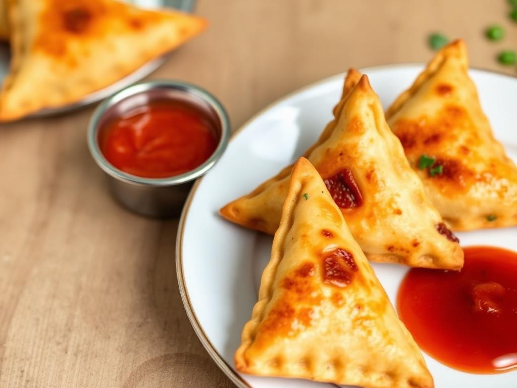 Halal Potato and Pea Samosa Filling (Air Fryer)