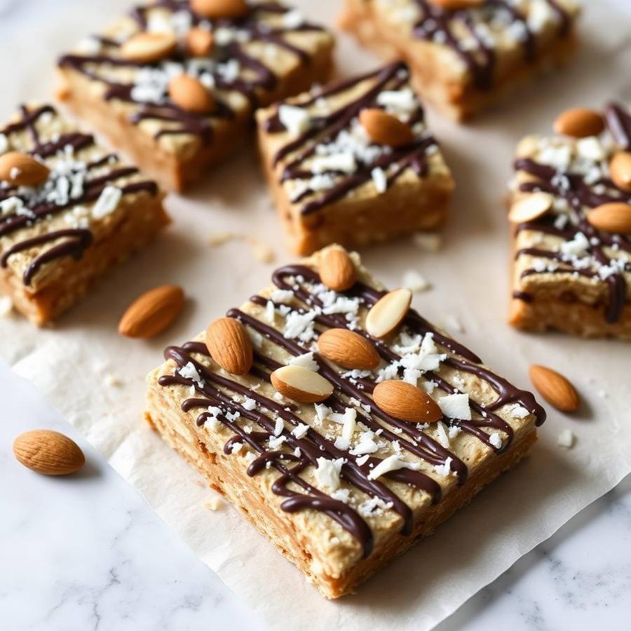 Halal Gluten Free Almond Joy Breakfast Bars Recipe