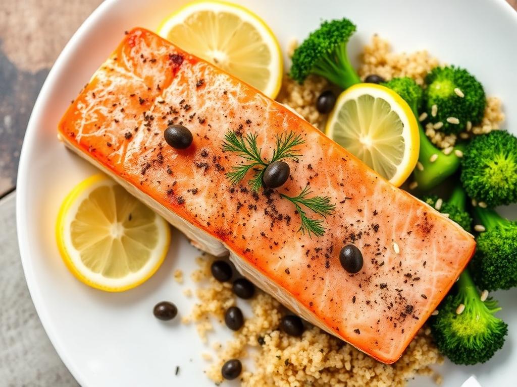 Halal Anti Inflammatory Baked Salmon Recipe