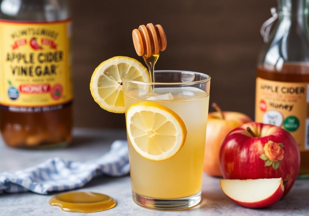 Halal Apple Cider Vinegar Honey Drink Recipe