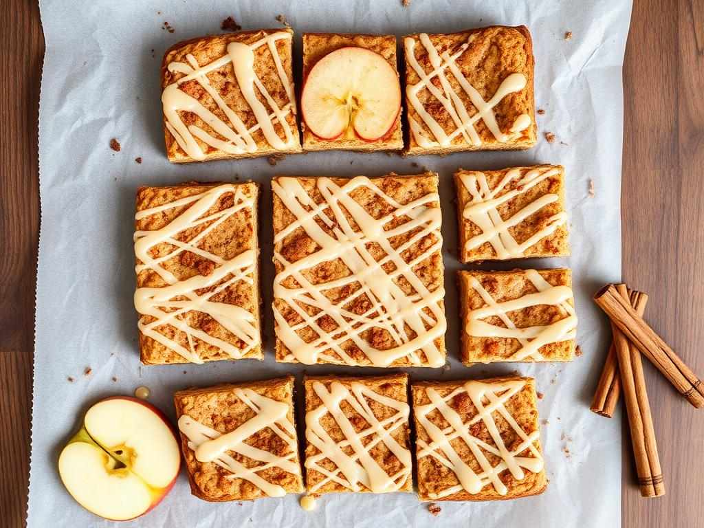 Halal Meal Prep Apple Cinnamon Breakfast Bars Recipe