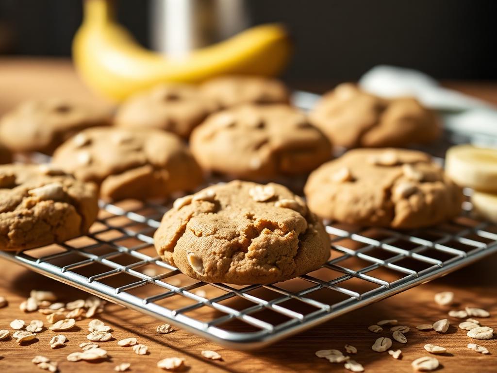 Halal Baked Banana Bread Protein Cookies Recipe