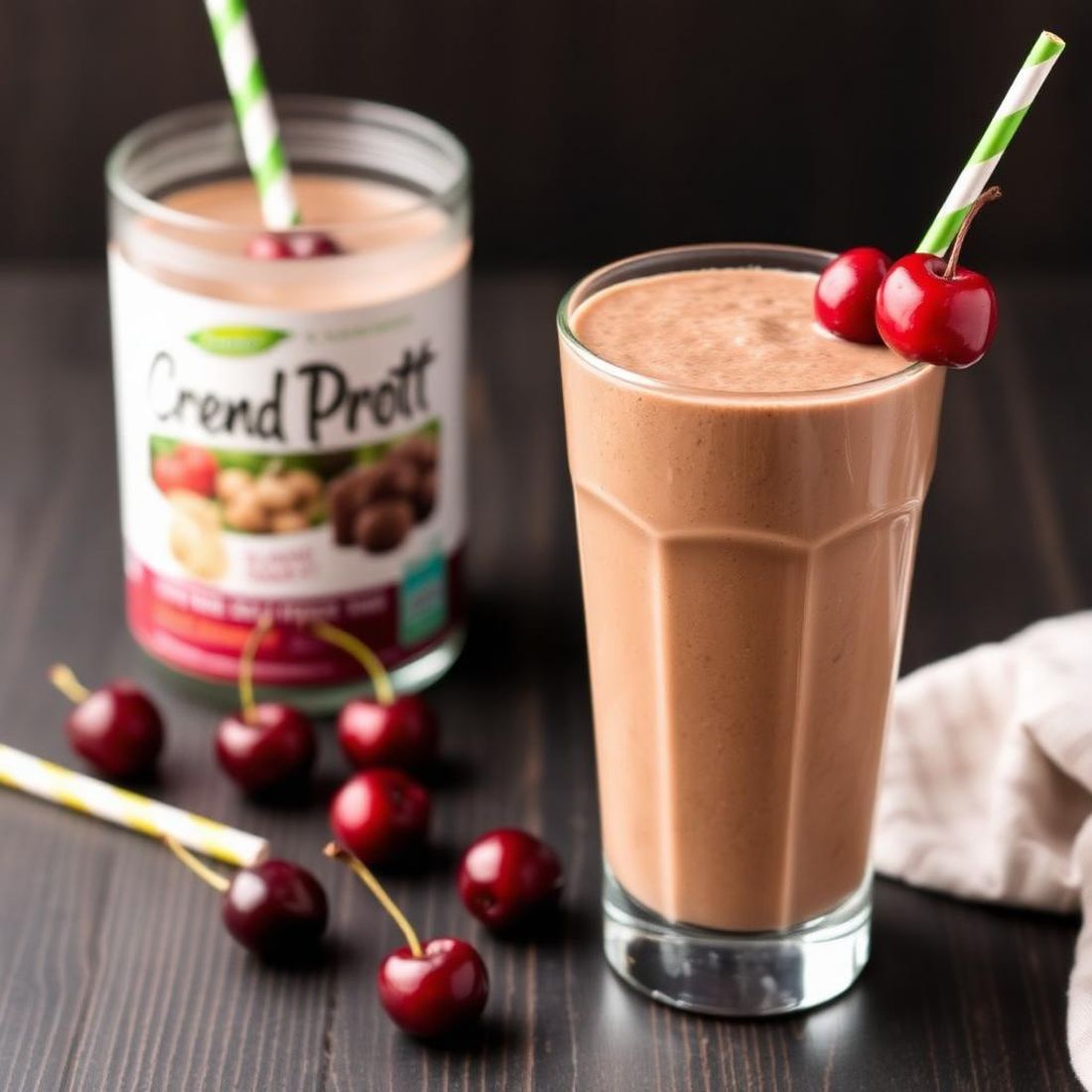 Halal Baked Cherry Chocolate Overnight Oats Recipe