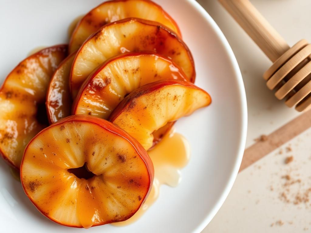 Halal Baked Cinnamon Apple Slices Recipe (Healthy) Recipe
