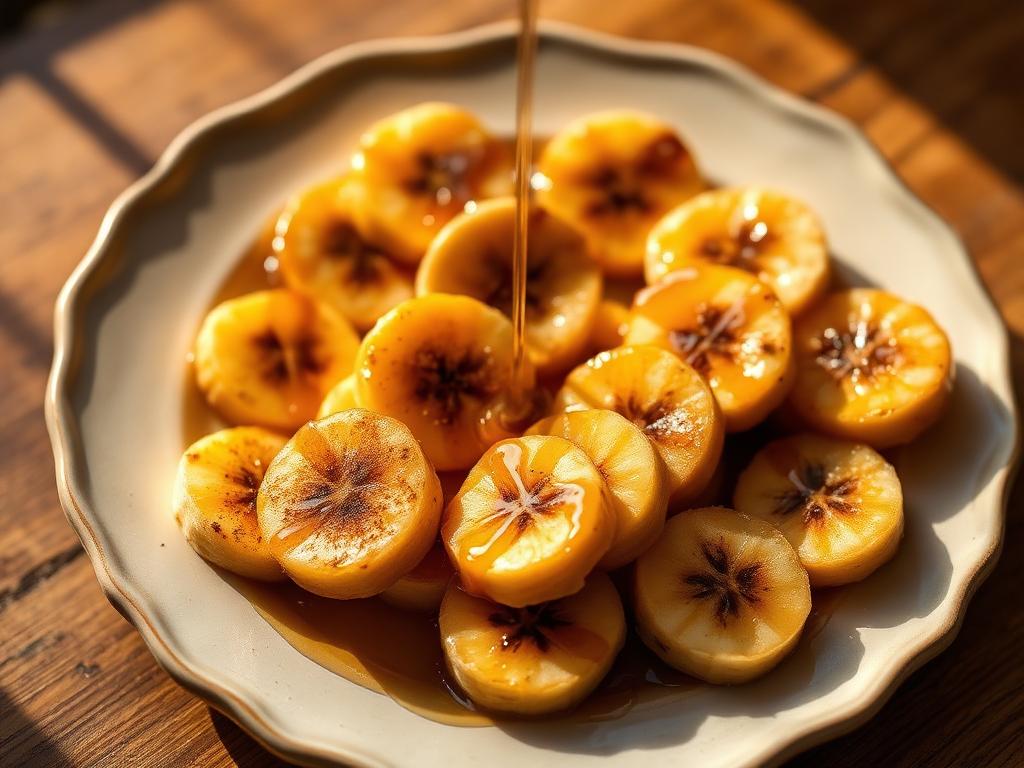 Halal Baked Cinnamon Banana Slices Recipe