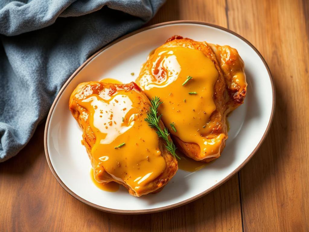 Halal Baked Honey Mustard Chicken Thighs Recipe