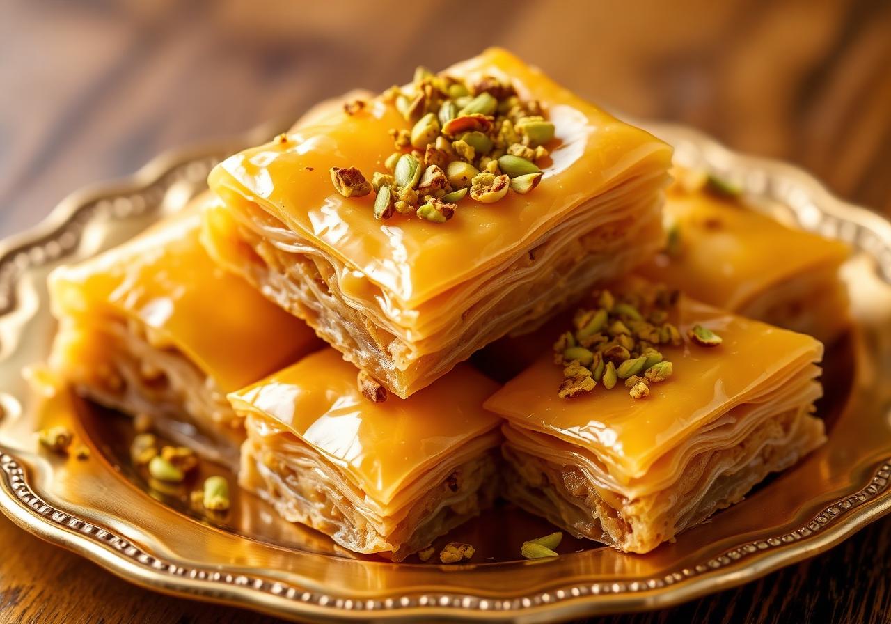 Halal Baklava Recipe Less Sugar Healthy