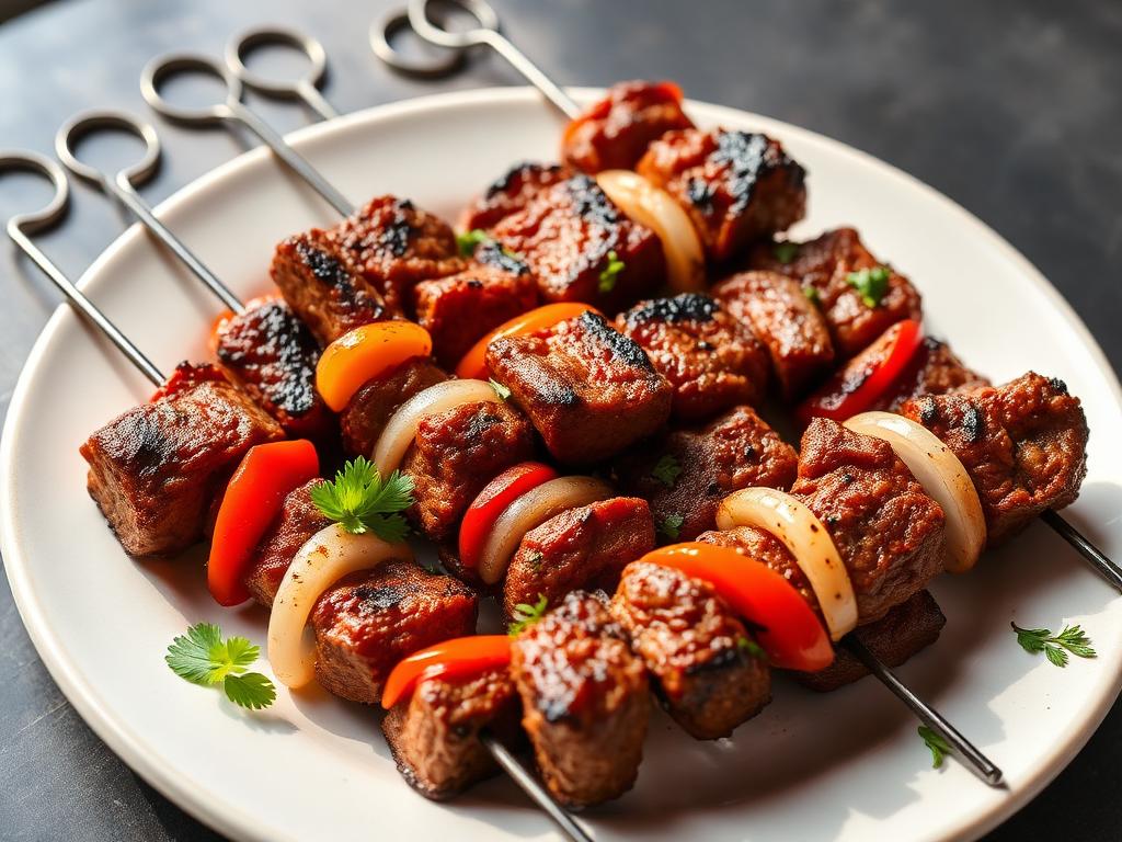 Halal Beef Kabob Recipe Healthy Grilled