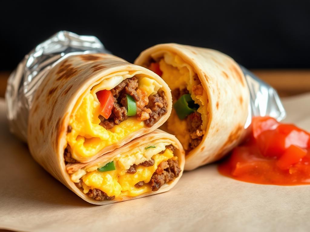 Halal Breakfast Burrito Recipe No Pork