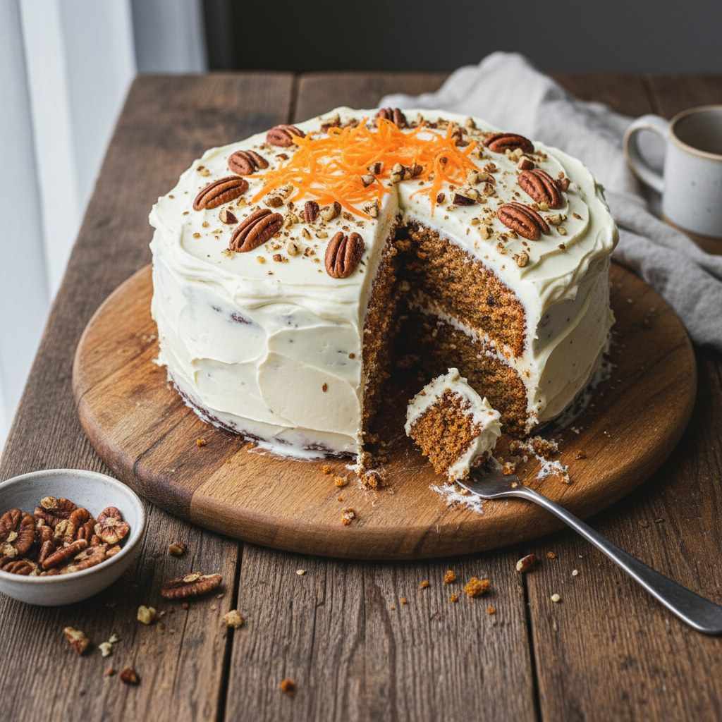 Halal Carrot Cake Recipe Healthy Less Sugar