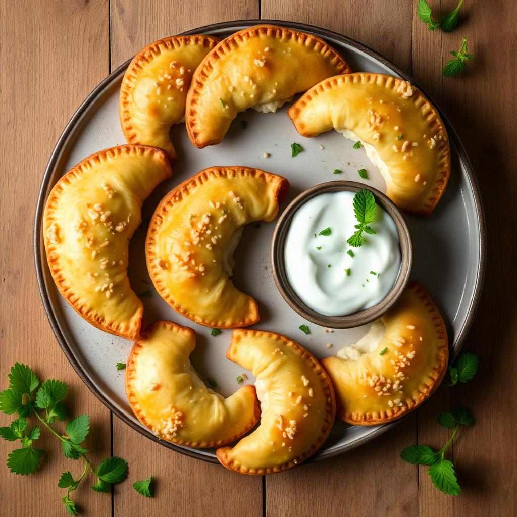 Halal Cheese Sambousek Recipe Baked Healthy