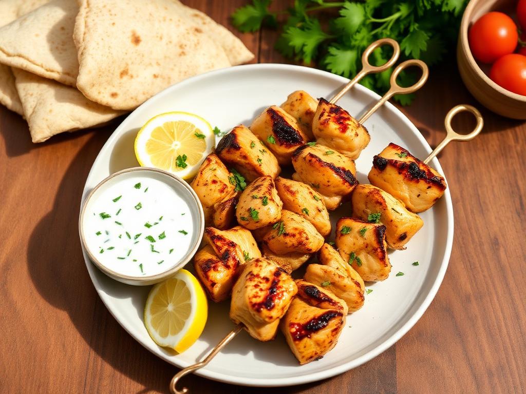 Halal Chicken Souvlaki Recipe Healthy