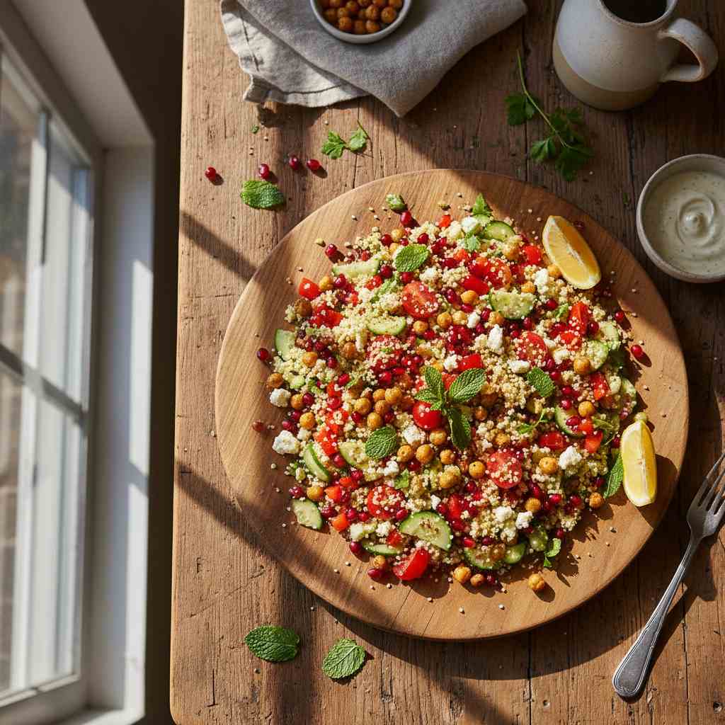 Halal Couscous Salad Recipe Healthy Easy