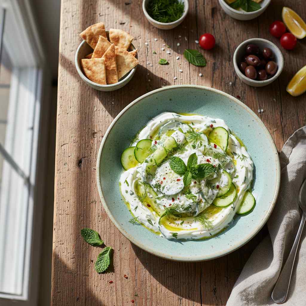 Halal Cucumber Yogurt Salad Recipe Healthy