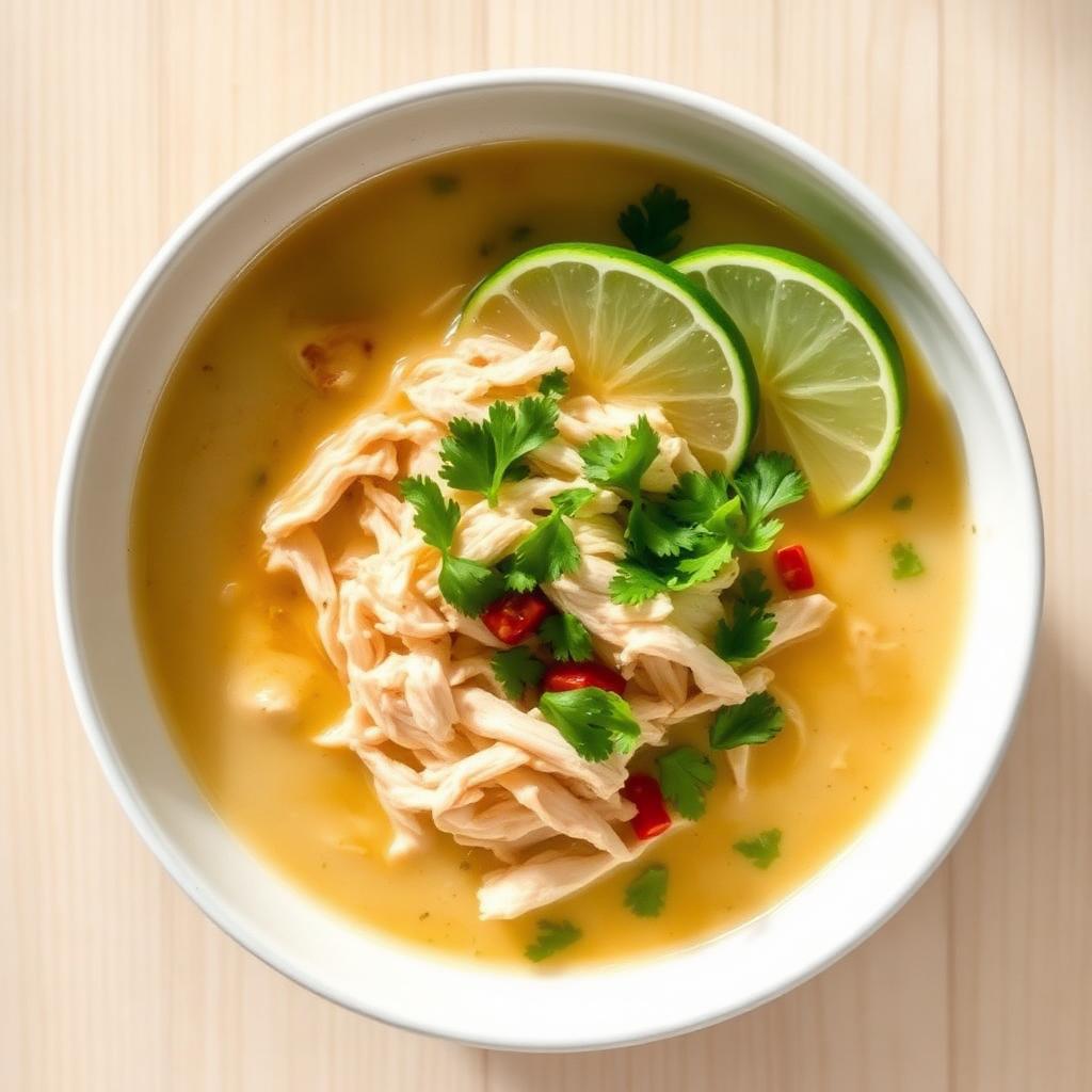 Halal Dairy Free Coconut Chicken Soup Recipe