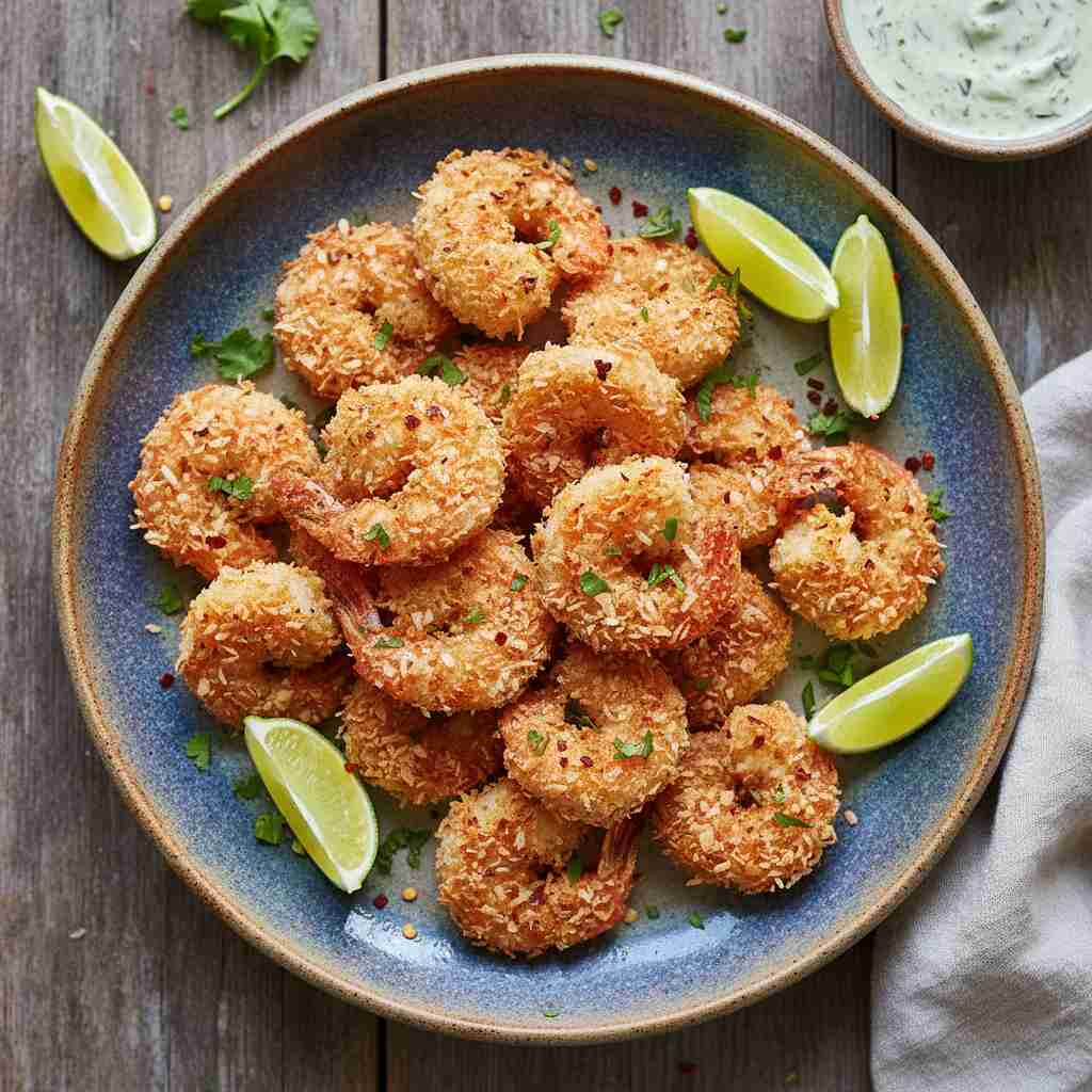 Halal Dairy Free Coconut Shrimp