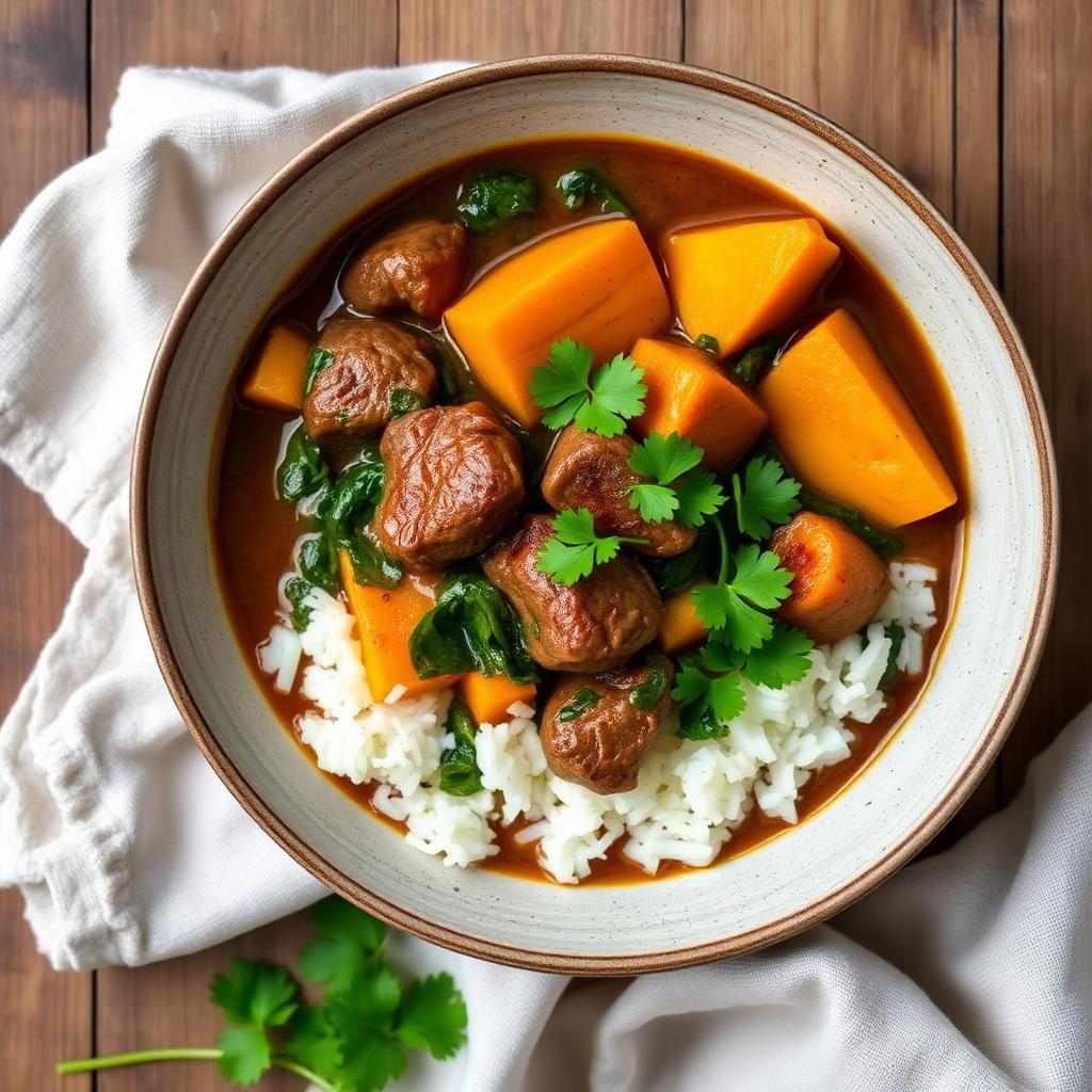 Halal Dairy Free Paleo Beef Curry Recipe