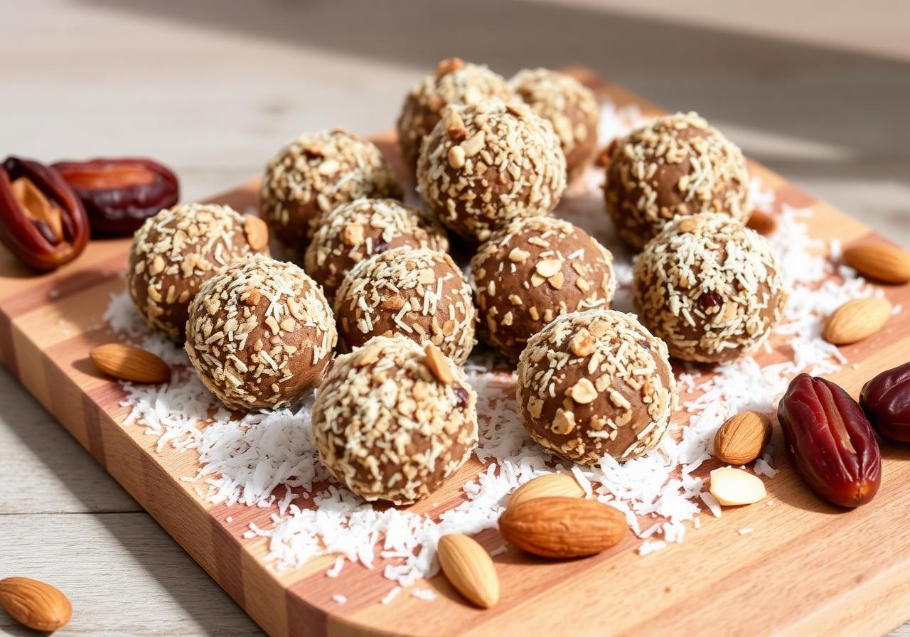 Halal Date Energy Balls Recipe No Bake