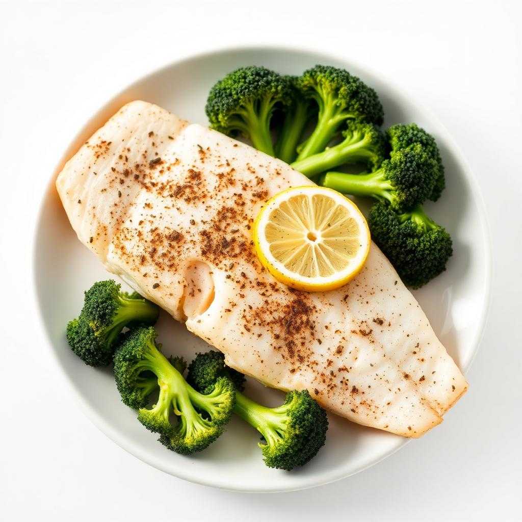 Halal Diabetic Friendly Baked Tilapia Recipe