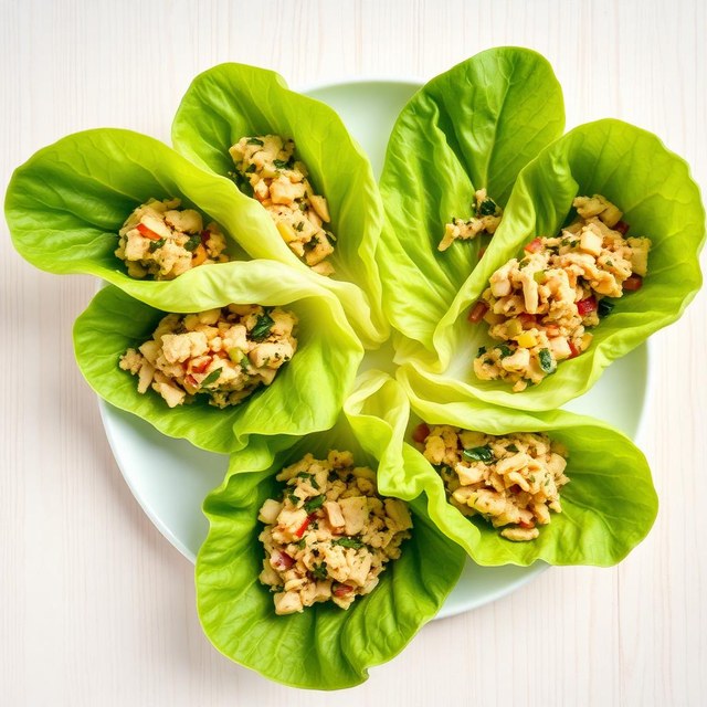 Halal Diabetic Friendly Chicken Lettuce Wraps Recipe