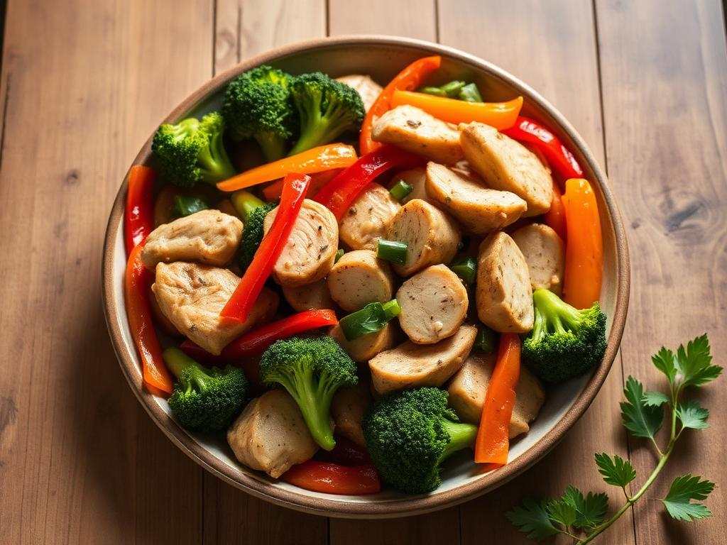 Halal Diabetic Friendly Turkey Stir Fry Recipe