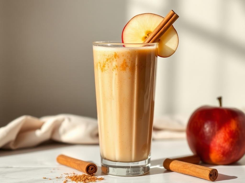 Halal Apple Cinnamon Breakfast Smoothie