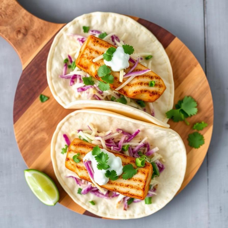 Halal Easy Baked Tilapia Tacos Recipe