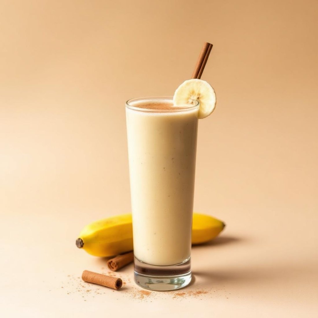 Halal Easy Banana Cinnamon Protein Shake Recipe