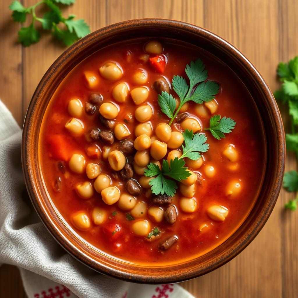 Halal Easy Black Eyed Pea Soup