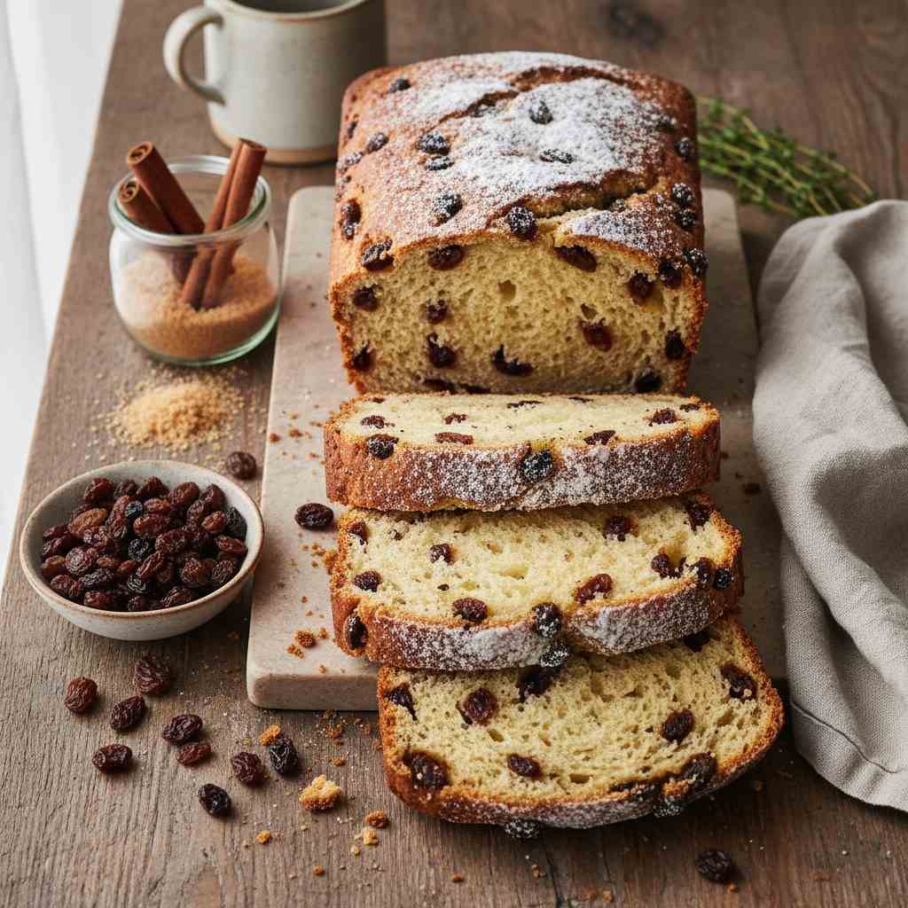 Halal Easy Cinnamon Raisin Bread (Healthy) Recipe