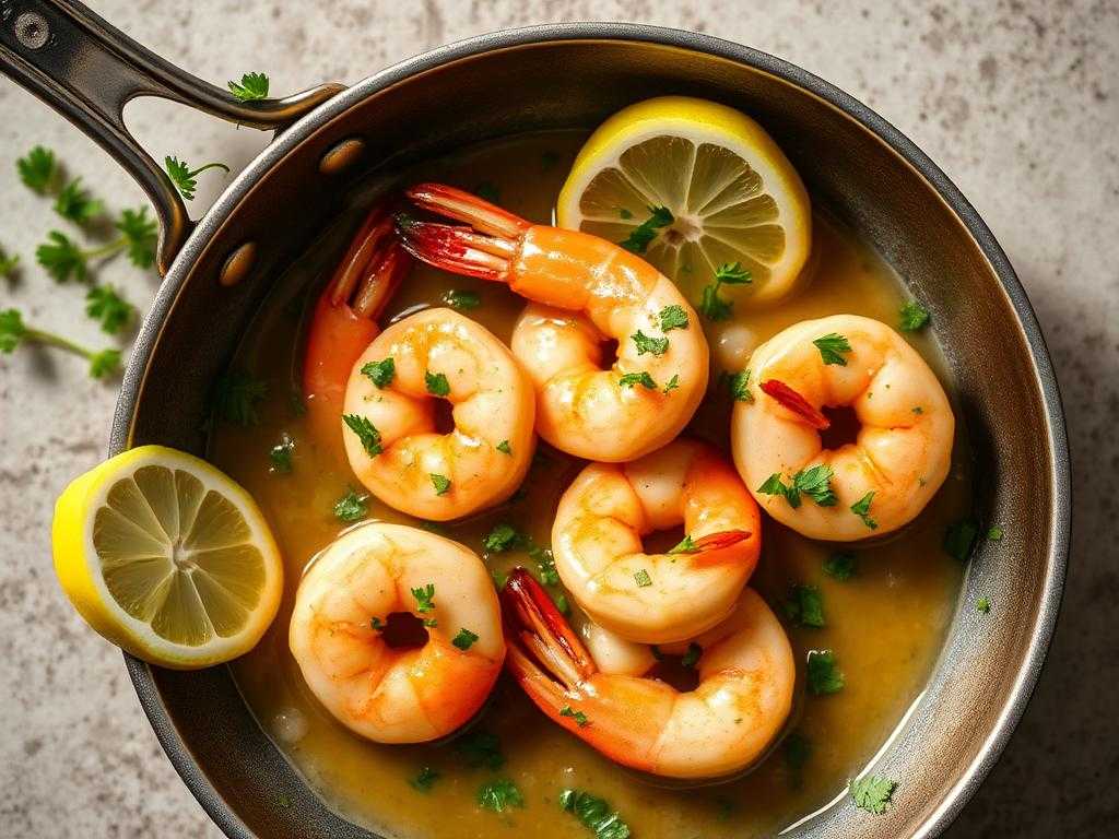 Halal Easy Garlic Butter Shrimp Recipe Healthy