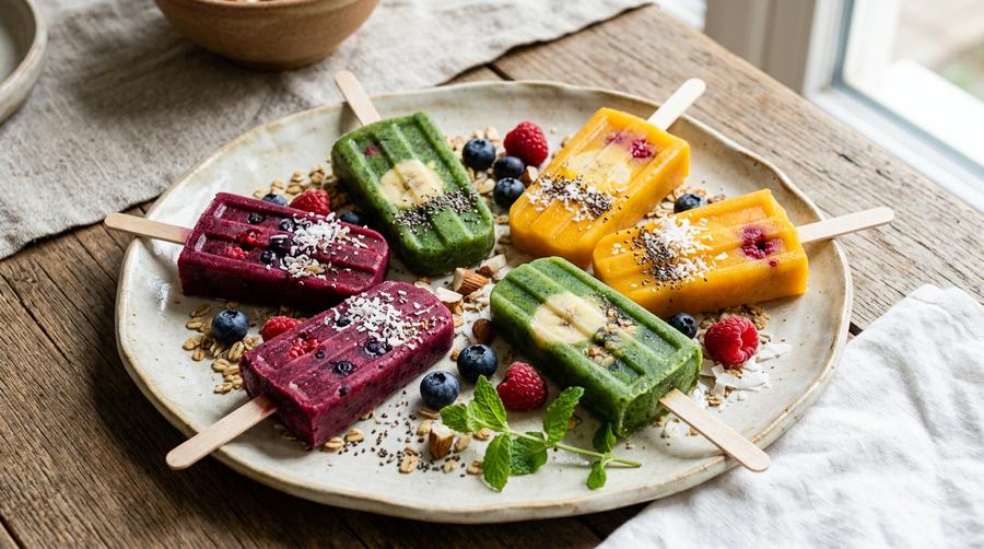Halal Healthy Breakfast Smoothie Pops