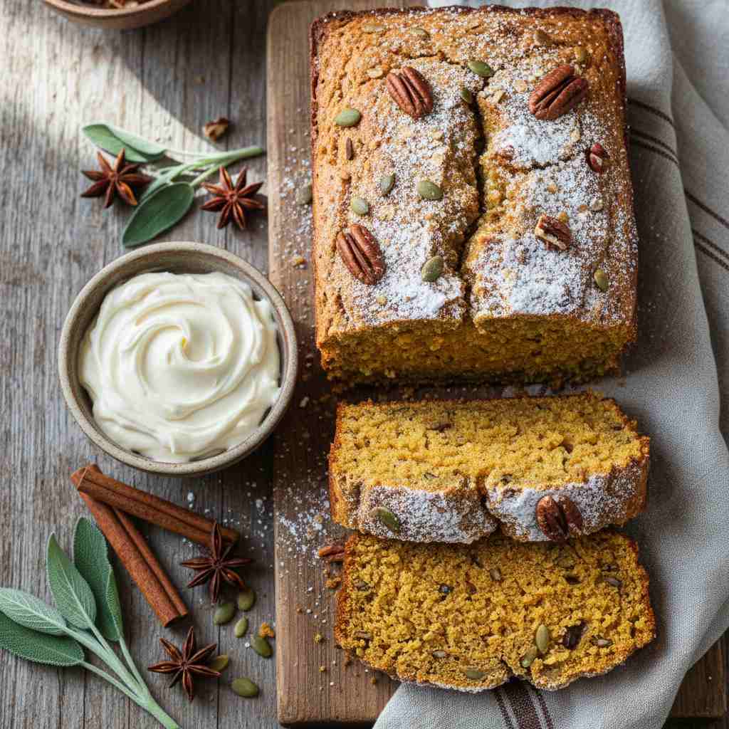 Halal Easy Oat Flour Pumpkin Bread Recipe