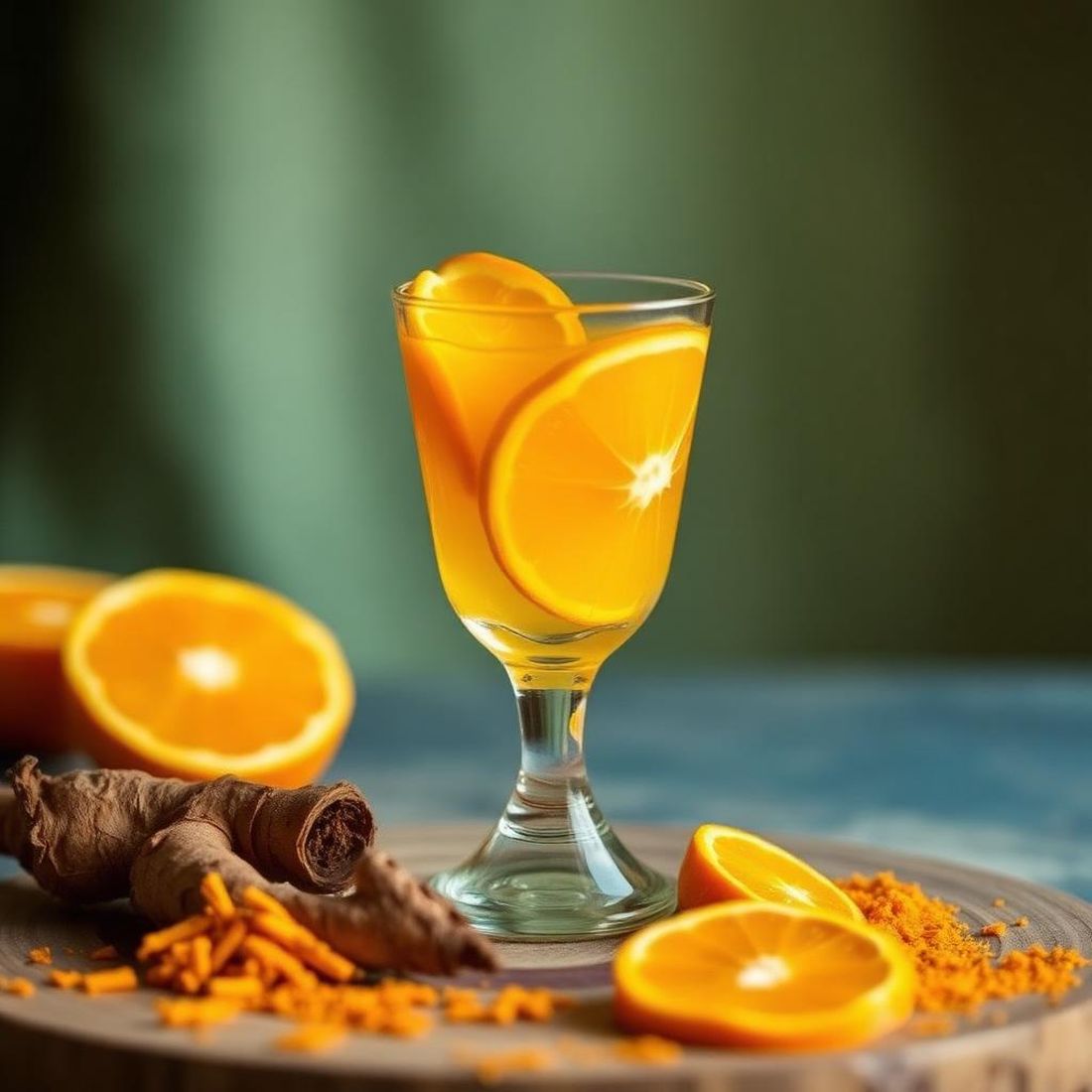 Halal Easy Orange Ginger Turmeric Shot Recipe
