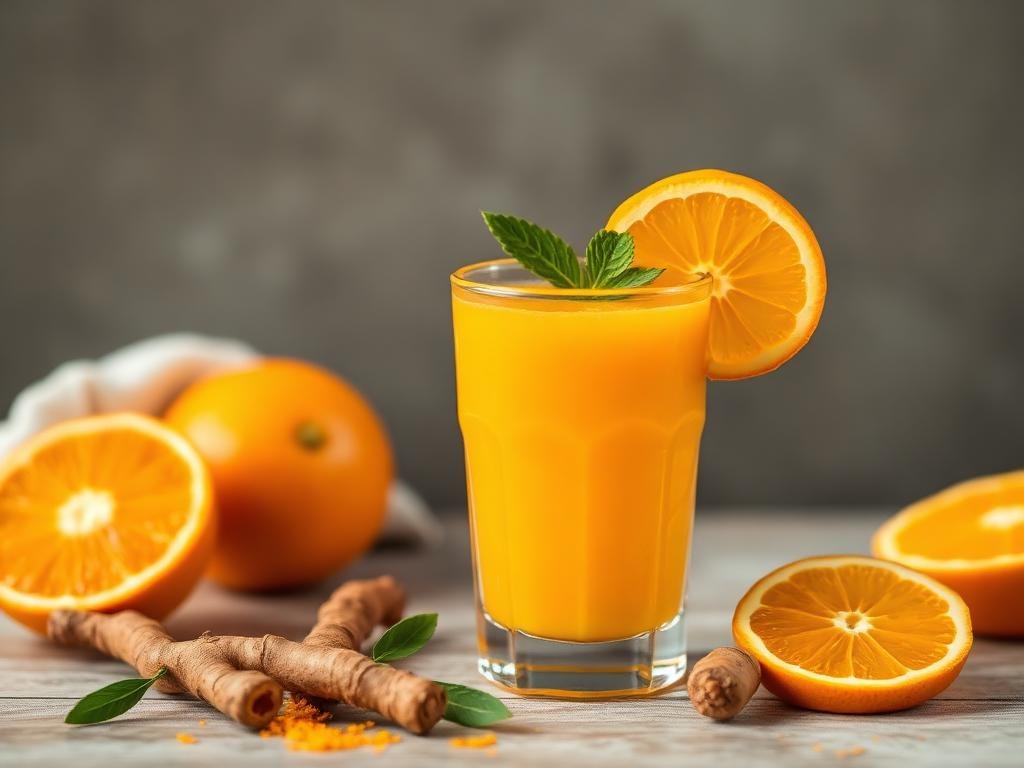 Halal Easy Orange Turmeric Immunity Booster Recipe