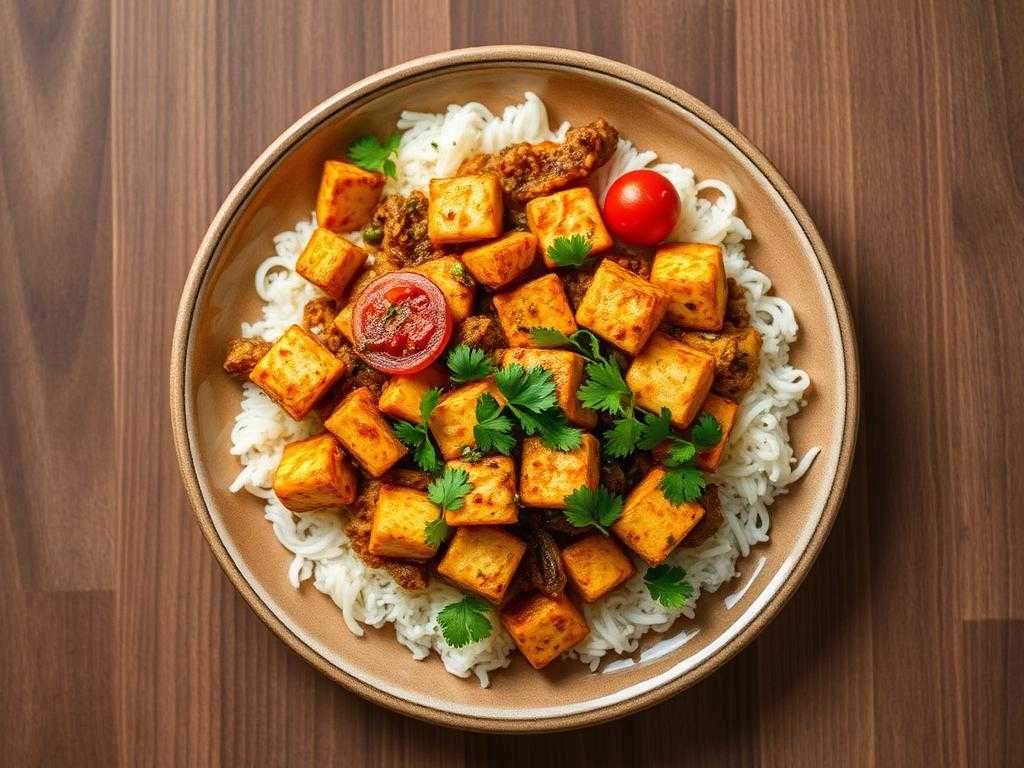 Halal Easy Paneer Bhurji Scramble (Healthy)