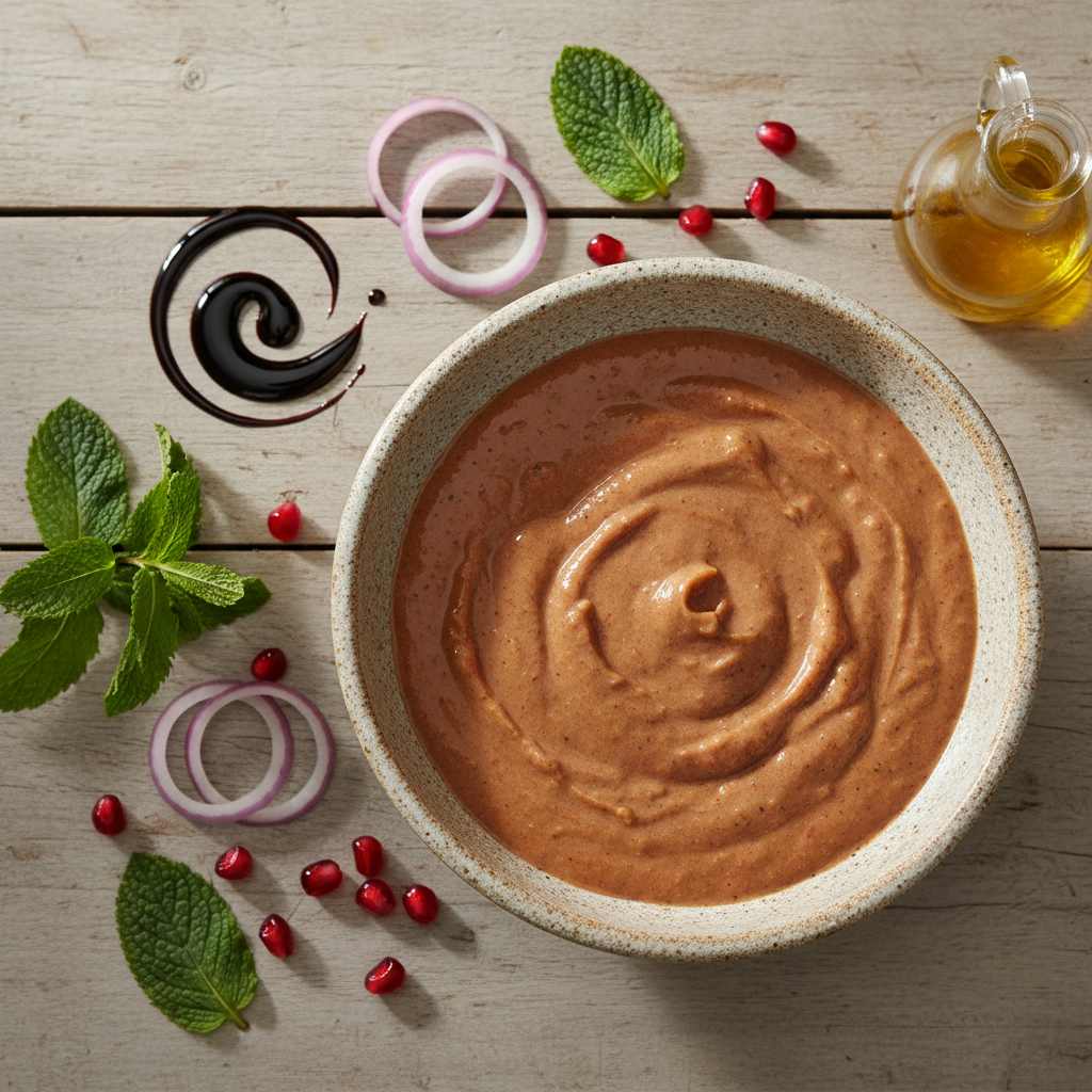 Halal Easy Pomegranate Molasses Salad Dressing Recipe
