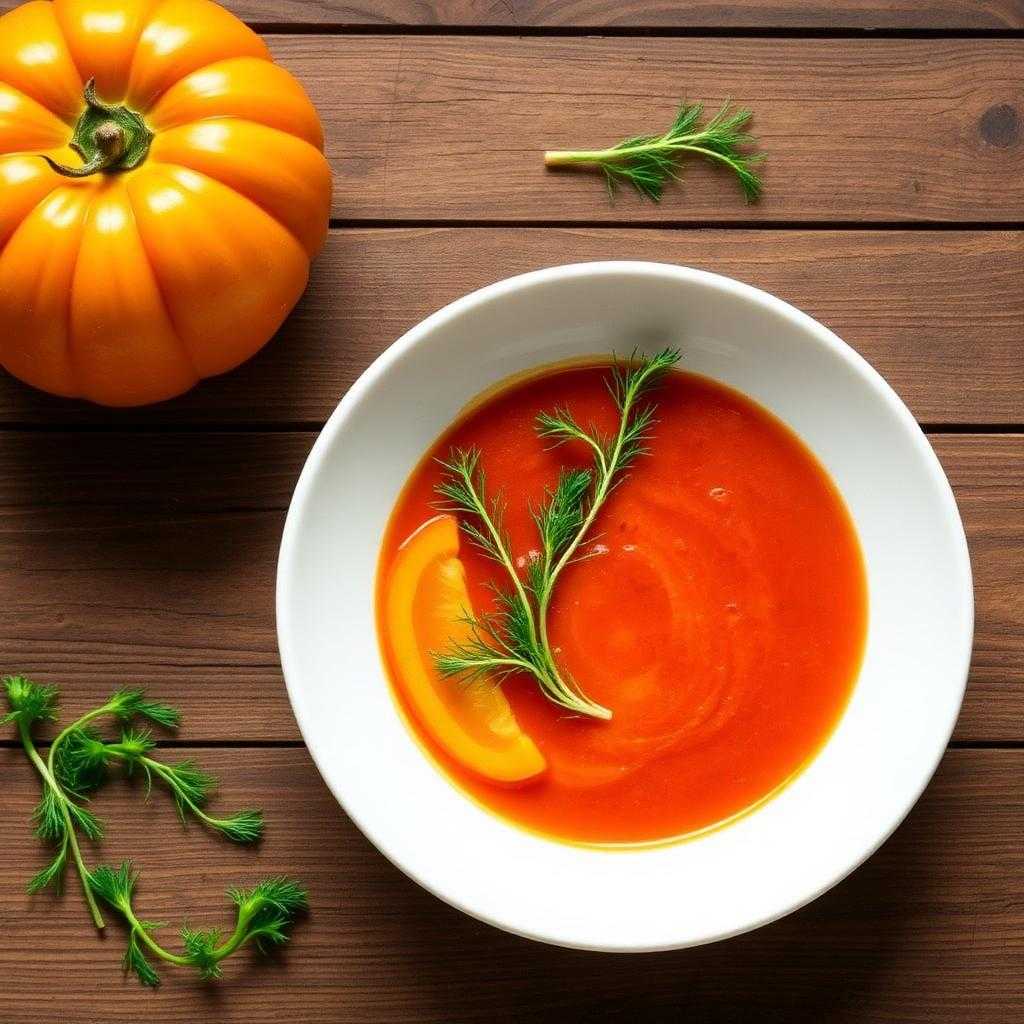 Halal Easy Tomato Fennel Soup (Mediterranean)