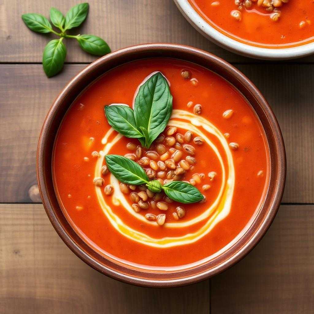 Halal Easy Tomato Lentil Soup