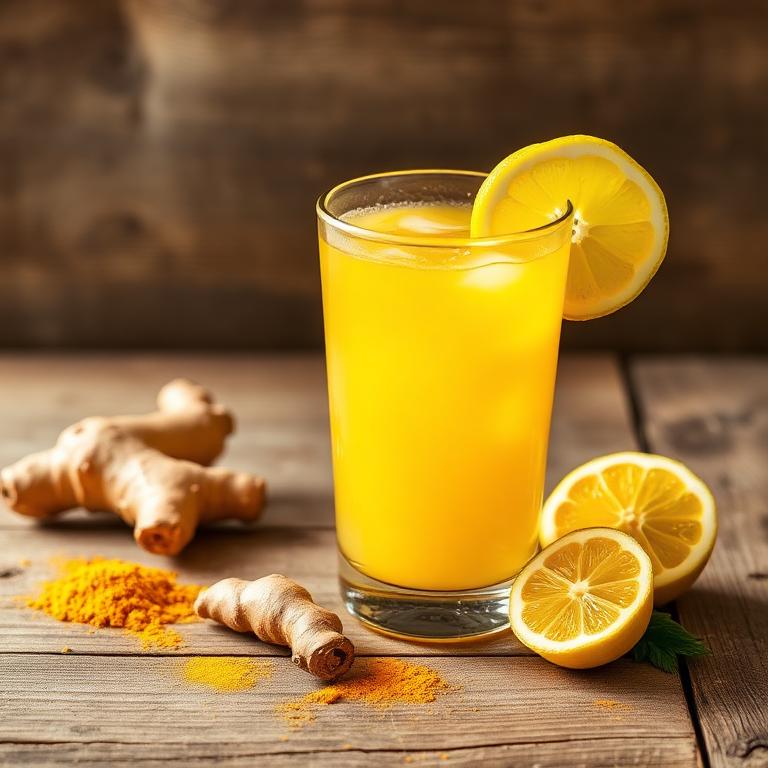 Halal Easy Turmeric Ginger Lemon Drink Recipe