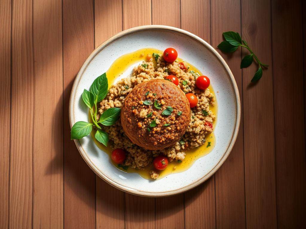 Halal Easy Vegetarian Kibbeh Nayeh Alternative