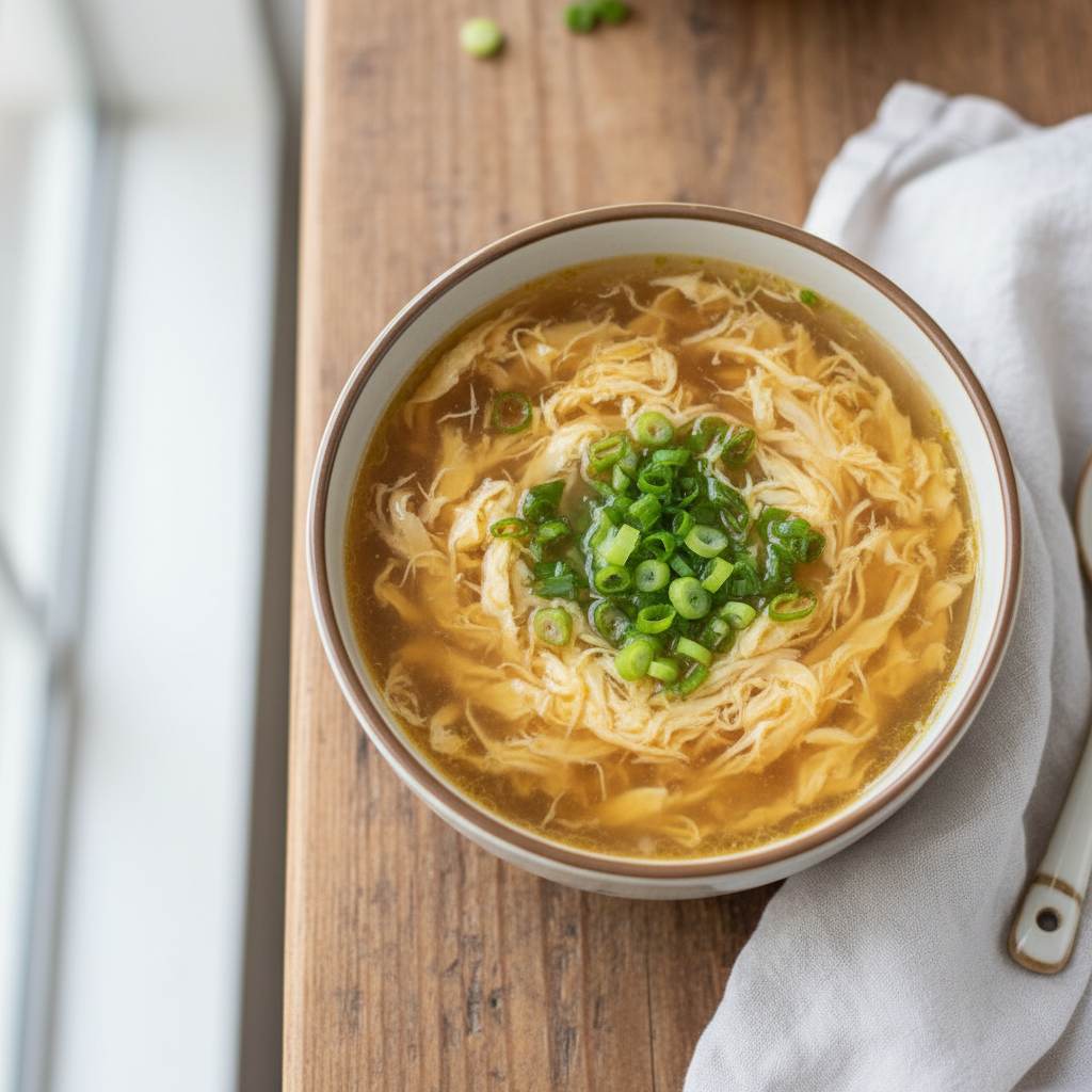 Halal Egg Drop Soup Recipe Healthy Easy