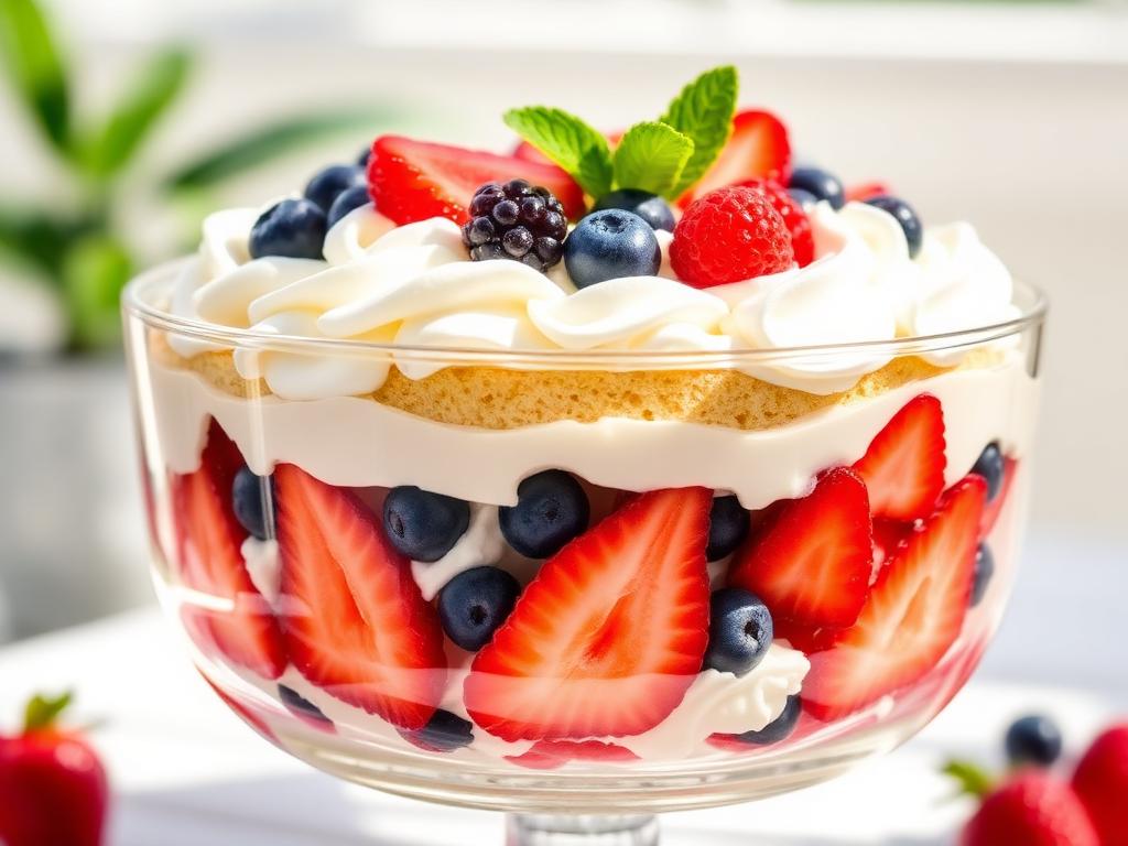 Halal Fruit Trifle Recipe Non Alcoholic