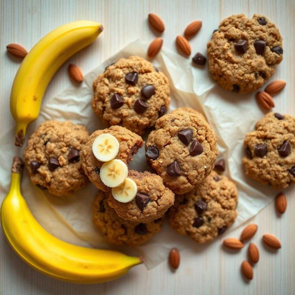 Halal Gluten Free Almond Butter Banana Breakfast Cookies Recipe