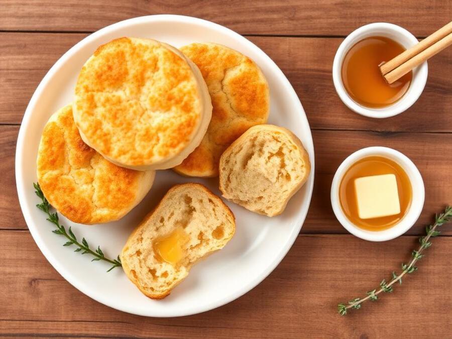 Halal Gluten Free Almond Flour Breakfast Biscuits Recipe