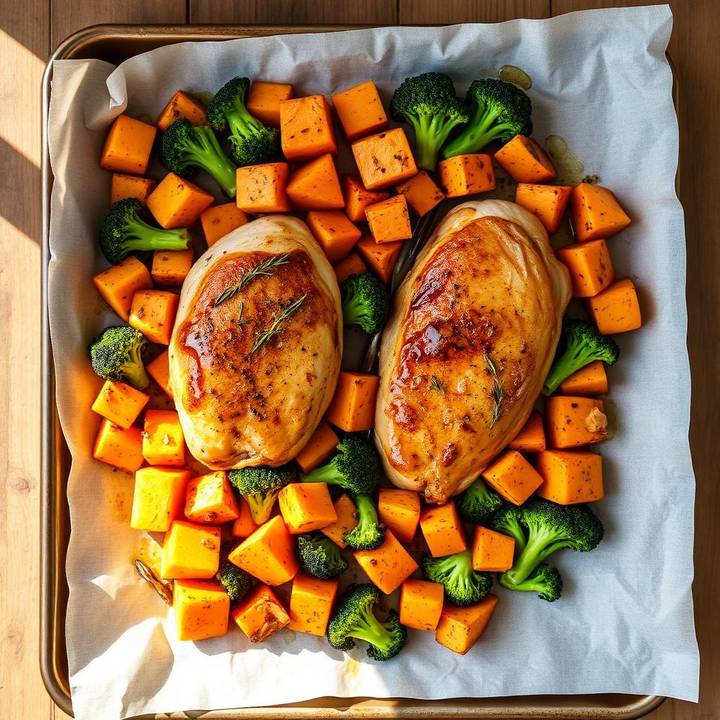 Halal Gluten Free Chicken Sweet Potato Bake