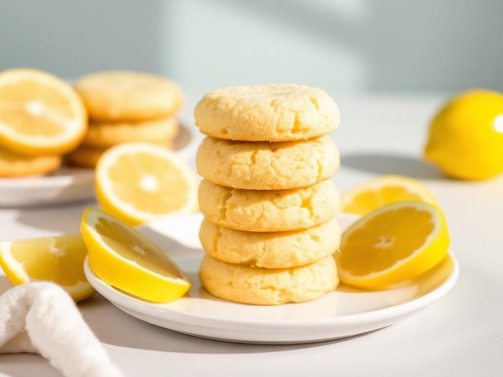 Halal Gluten Free Coconut Flour Lemon Cookies Recipe